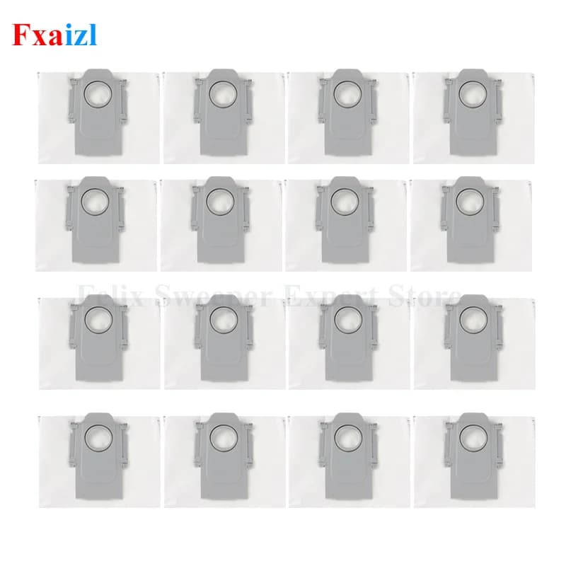 Sacchetto della polvere per Roborock S8 +, S8 Pro Ultra, S7 Pro Ultra, S7 MaxV Ultra, Q7 +, Q7 Max +, Q5 Plus pezzo di ricambio per aspirapolvere Robot