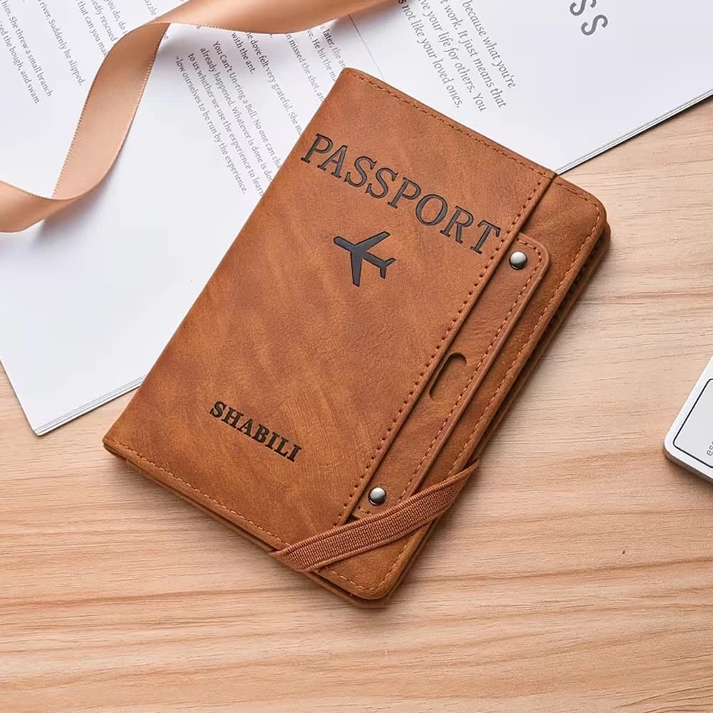 Passport Holder New Model Multifunctional Storage Card Holder Integrated Travel Passport Bag for Men and Women Ticket Holder Document Organizer