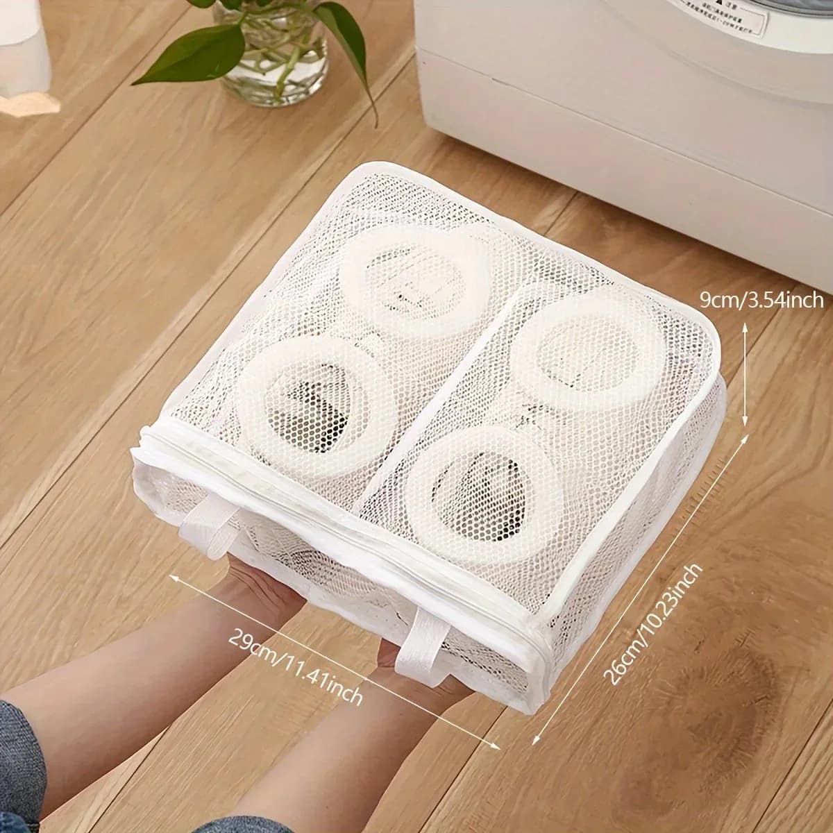 Shoes Airing Dry Tool Protective Organizer Lazy Shoes Bags for Shoe Washing Intimo Bra Mesh Linen Bags Washing Bags