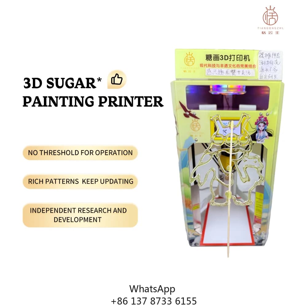 TH3D 170 Food Grade FDM 3D Printer With SD Connectivity High Precision Commercial DIY Sugar Painting 3D Printer
