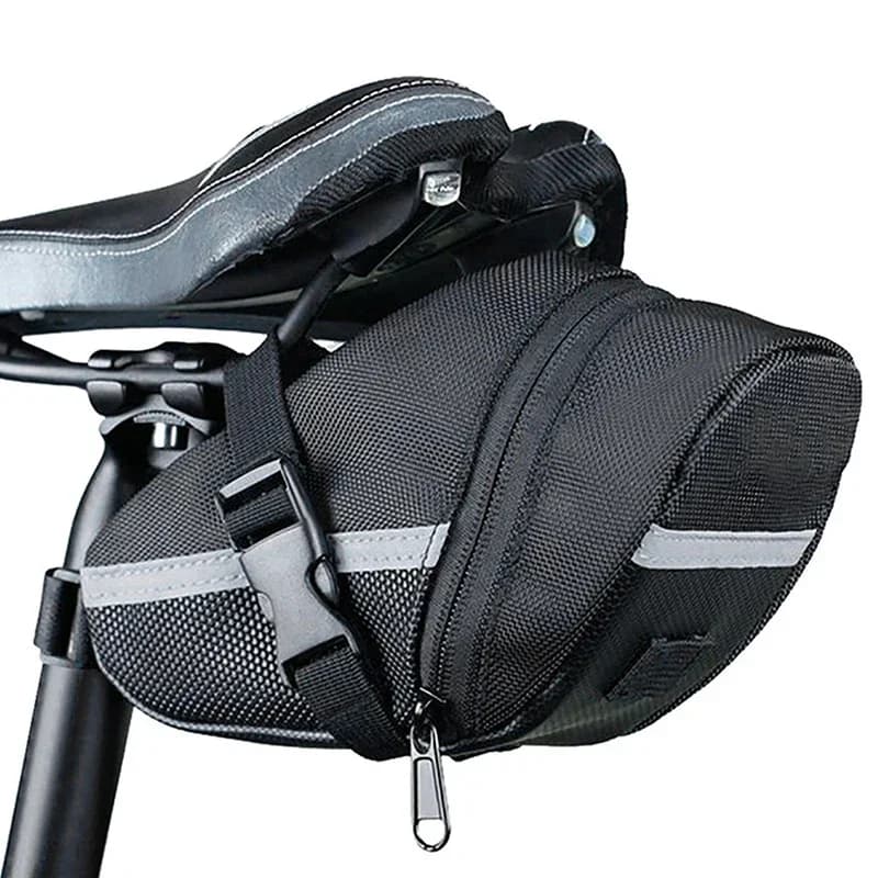 Nylon bicycle bag Waterproof mountain bike saddle bag Back tool case Outdoor cycling accessories