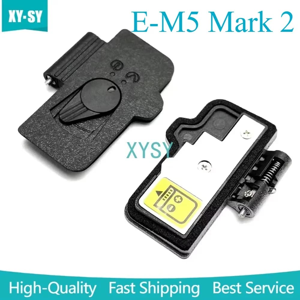 Nero Nuovo E-M5II EM5II Coperchio del coperchio dello sportello della batteria per Olympus EM5 II / E-M5 Mark 2 / MarkII Parte di ricambio della fotocamera
