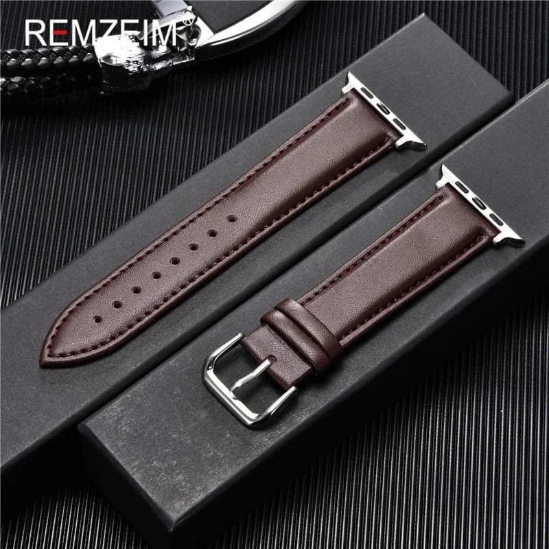 Cinturino in Pelle PU per Uomo d'Affari per Apple Watch 38/40/41/42/44/45/46/49mm per Iwatch 1-11 SE Ultra 3 2 Bracciale