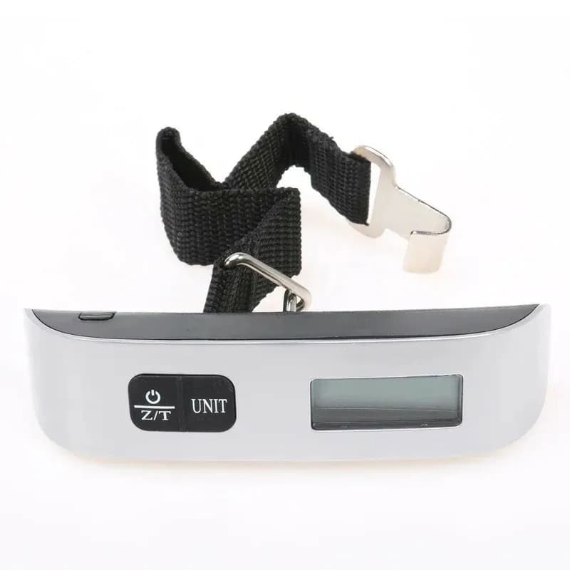 Bilancia Digitale Portatile per Bagagli 110lb 50kg, Bilancia a Sospensione Manuale per Valigie da Viaggio