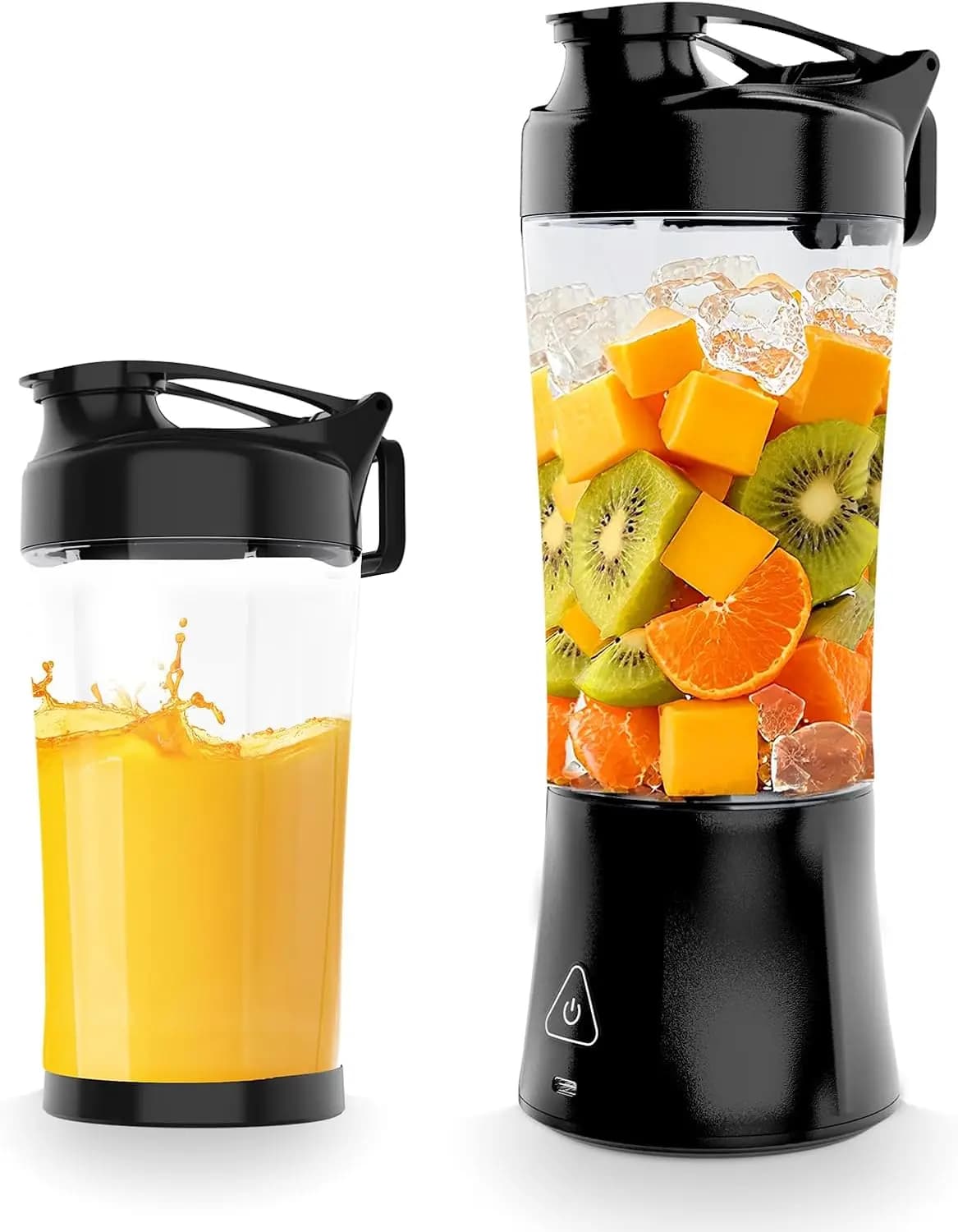 Portable Frullatore for Smoothie, Wireless Electric Frullatore with Bottle, 24oz. USB-C Rechargeable Portable Device