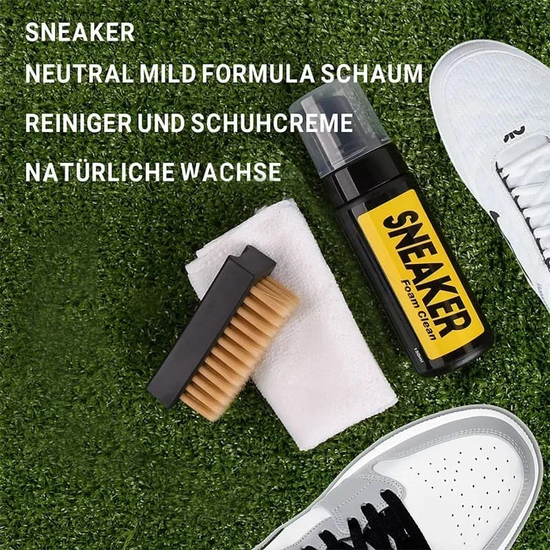 Kit per la pulizia delle scarpe Set Set per la pulizia delle scarpe sportive Set di spray per la pulizia a secco Piccole scarpe bianche Set per la pulizia delle scarpe Kit per la pulizia delle scarpe