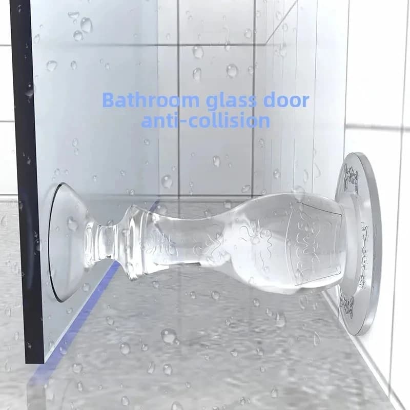 Fermaporta in Silicone: Paracolpi Silenzioso Senza Foratura per Prevenire Collisioni tra Muro e Porta