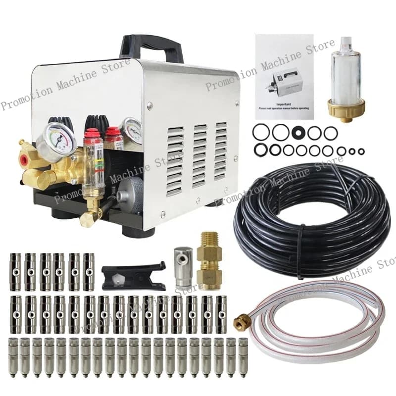 Umidificatore di raffreddamento commerciale industriale ad alta pressione per nebulizzatore 220V 1L/min