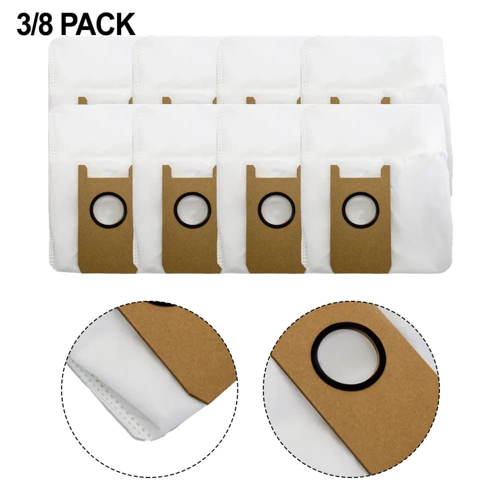 For ABIR K30 K20 Robot Vacuum Dust Bags 3.5L Large Capacity Disposable Replacement Filter Non-woven Fabric Auto Empty Station
