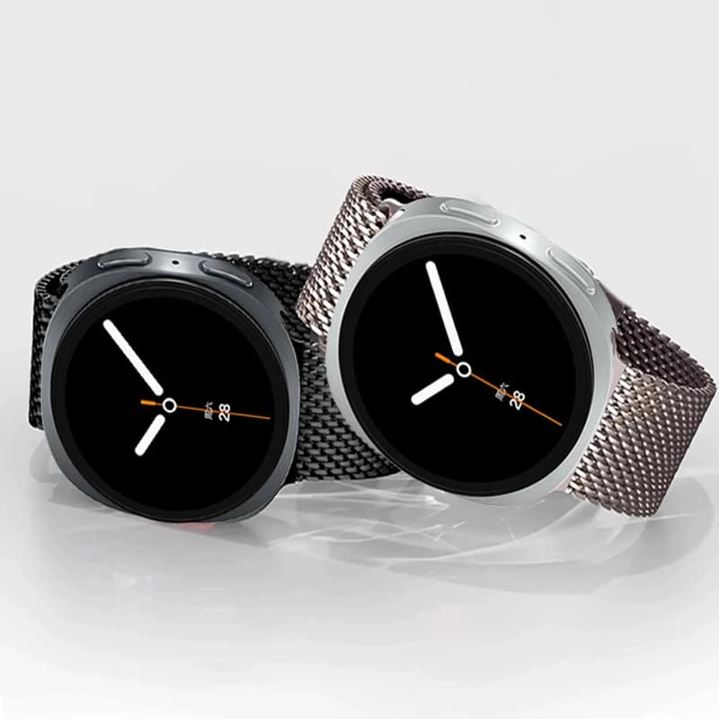 Anello milanese per cinturino Samsung Galaxy Watch 8 40mm 44mm cinturino magnetico in metallo spesso correa Galaxy Watch 8 cinturino classico 46mm
