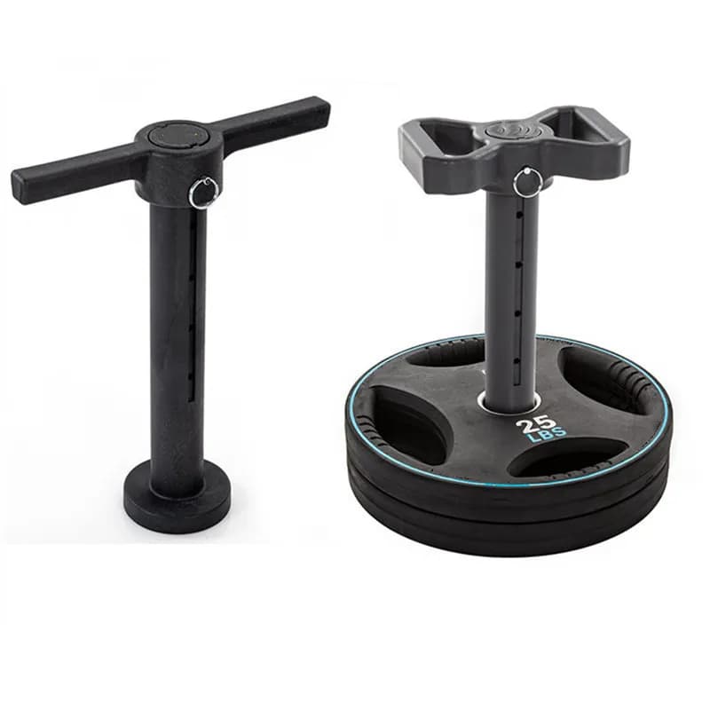 T‑Shape Adjustable Double‑Grip Fitness‑Bar, Glute & Lower‑Body Training Accessory for Deep Squat and Deadlift Workouts