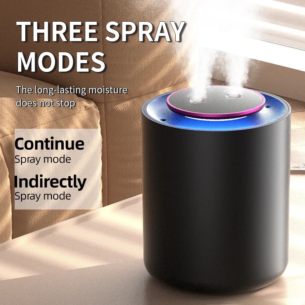 Umidificatore d'aria KasyDoff 1500ML, umidificatore da tavolo professionale per uso domestico, diffusore di aromi per nebbia vegetale
