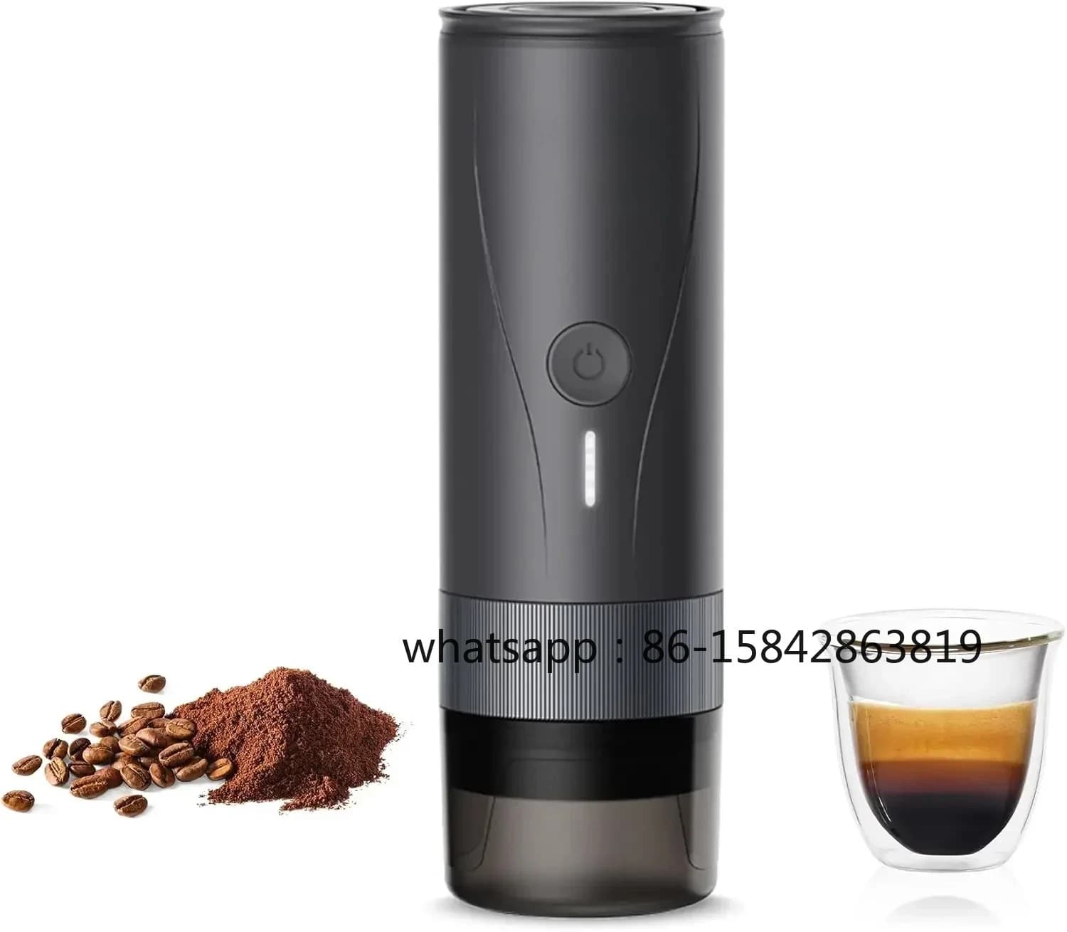 Portable Professional Espresso Maker,Self Heating Pro-level Specialty Coffee Machine,Electric Travel Coffee Maker