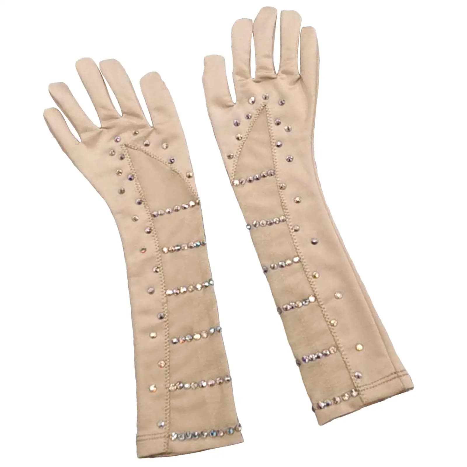 Ice Skating Gloves, Winter Skate Gloves for Women Girls, Figure Skating Gloves
