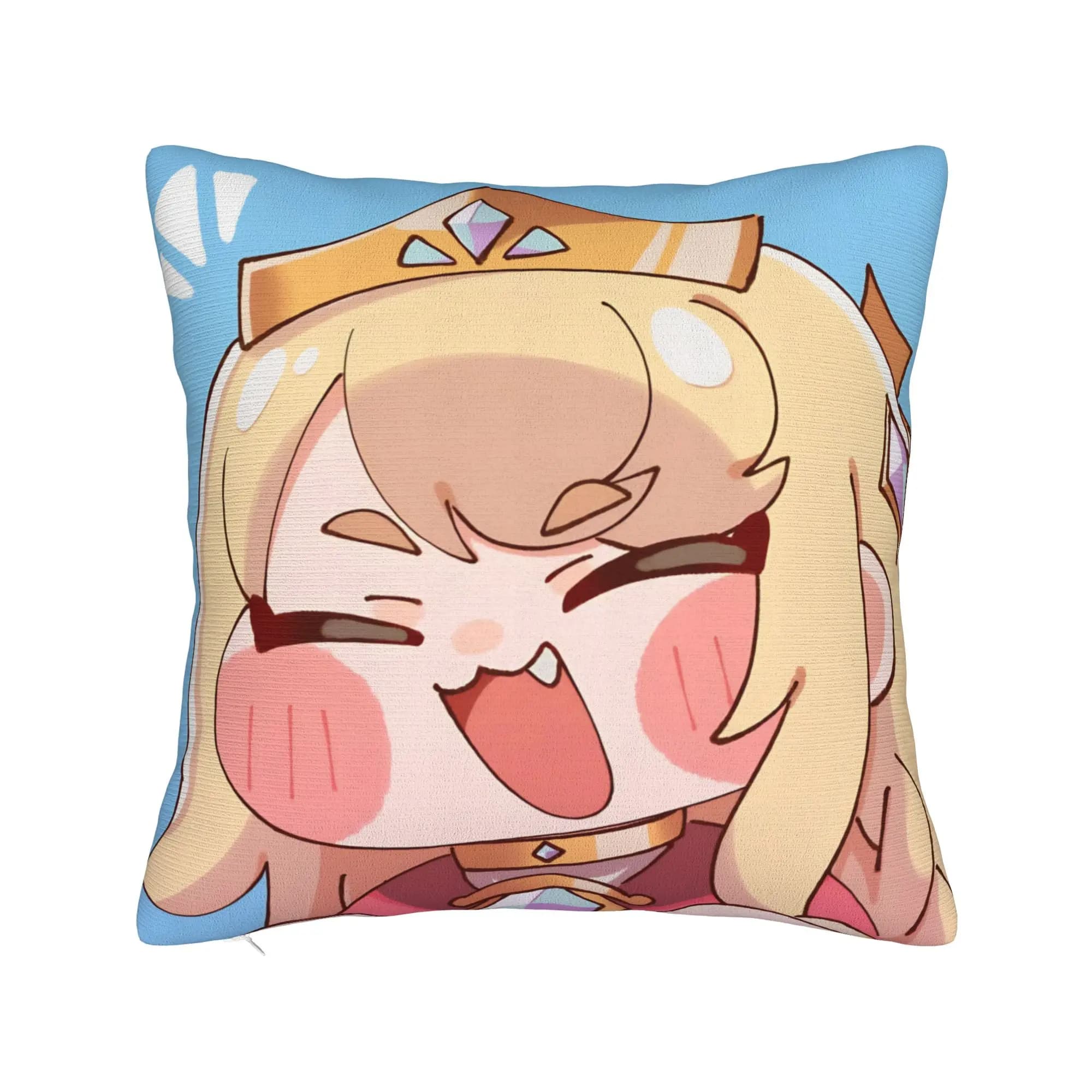Federe decorative Trickcal C-Chibi Go Games Merch, fodera per cuscino da letto con cerniera, diverse misure