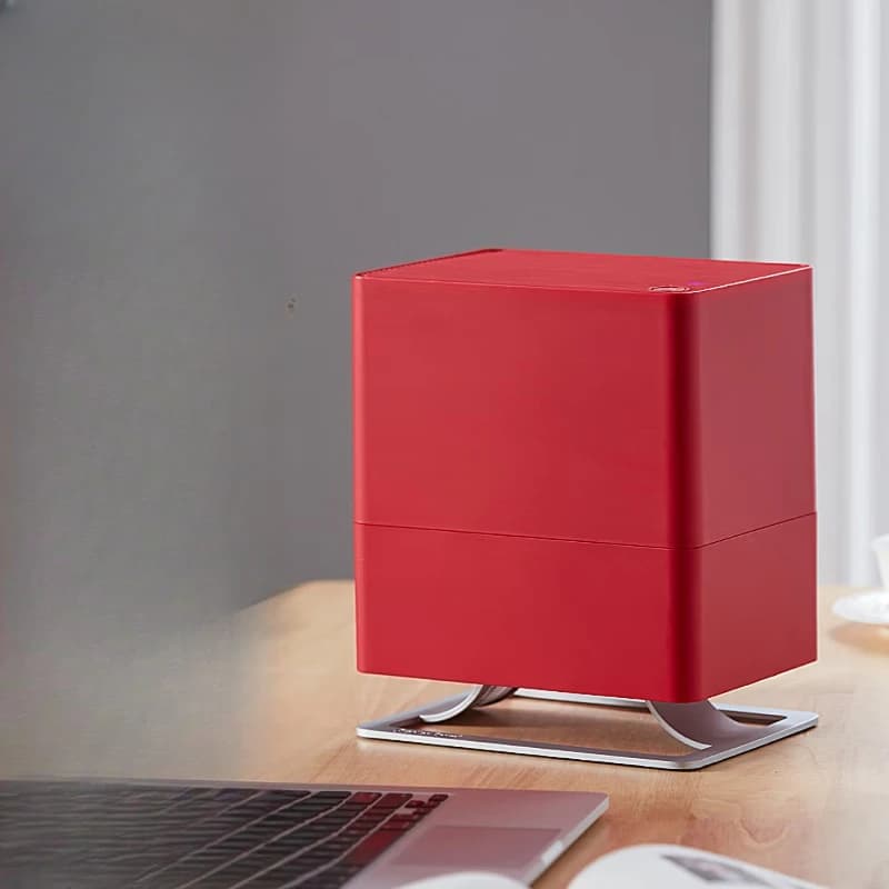 Umidificatore evaporativo a freddo antiappannamento, filtro umidificatore d'aria da tavolo per camera da letto e casa