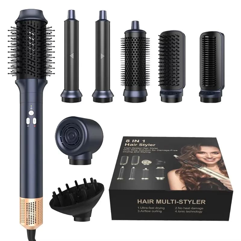 All in One, Professional Hair Dryer with DC 1300W Motor, Portable