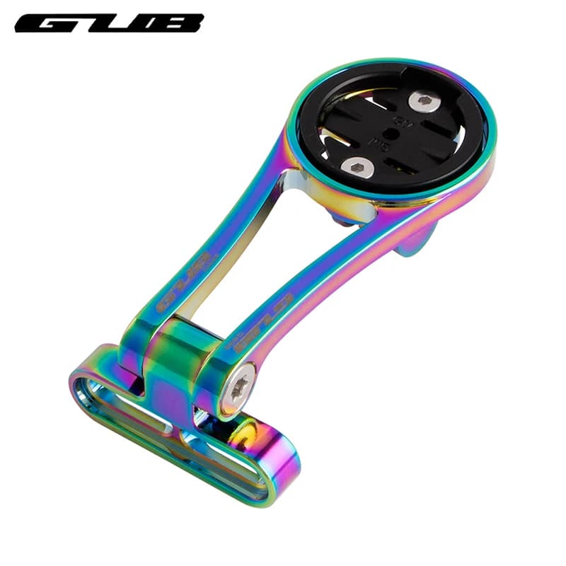 Supporto Estensione Computer Bici GUB, Supporto Manubrio per Ciclocomputer GPS, Tachimetro e Fotocamera Bici per Garmin Edge