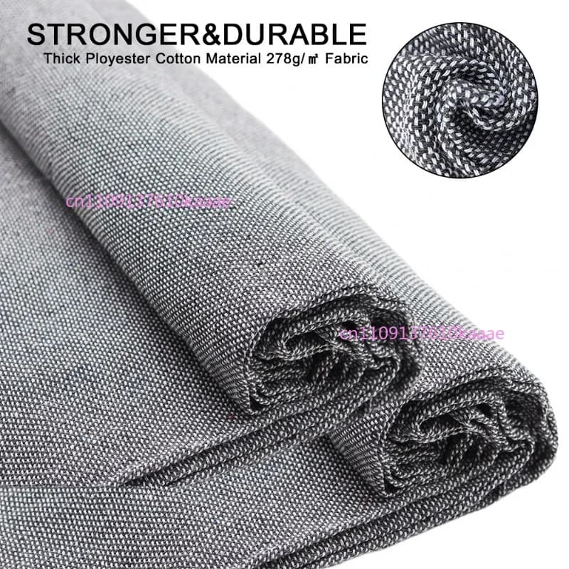 Tessuto per tufting 100% poliestere, tessuto per tappeti elettrici, tessuto grigio per la tessitura di tappeti, per pistola tufting, strumenti fai da te per tappeti, regalo