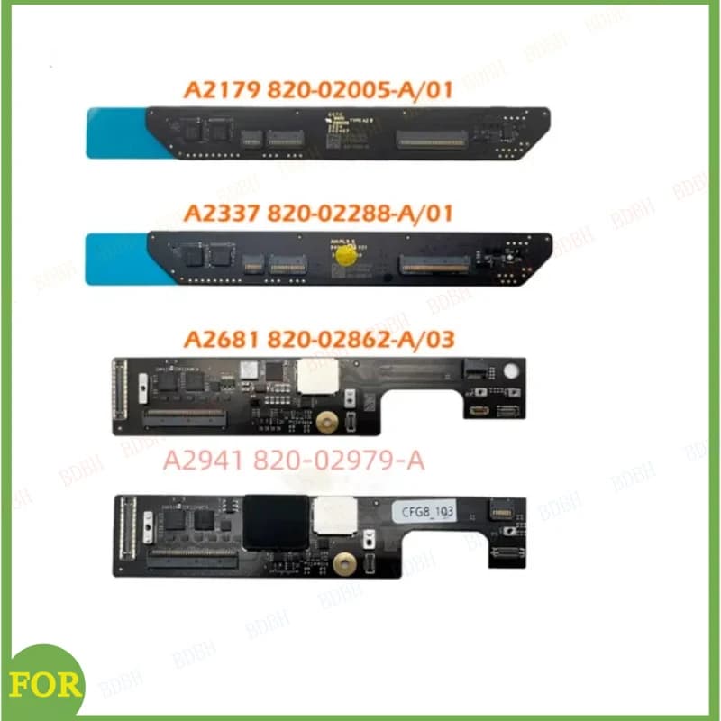 Scheda Connettore Tastiera Touchpad per Laptop MacBook Air 13" 15" M1 M2 A2179 A2337 A2681 A2941 - Scheda Madre Connettore Trackpad