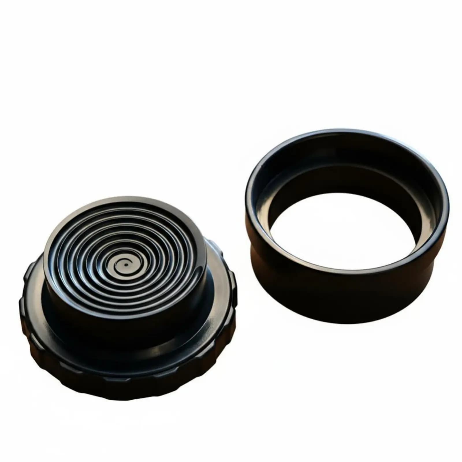 Semi-Automatic Stovetop Pot Powder Distributor, Terraced Dosing Ring, Coffee Tamper, Anti-Spill, Uniform Extraction