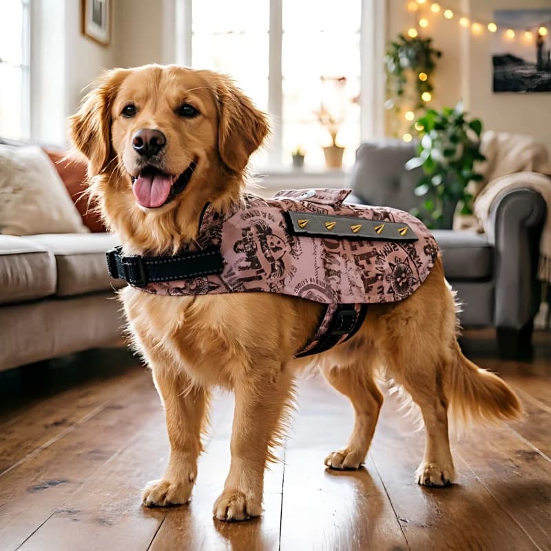 Warm Big Dog Coat Jacket Universal Pet Anti Bite Suit with Thickened Chest And Back Integrated New Dog Protection Gear