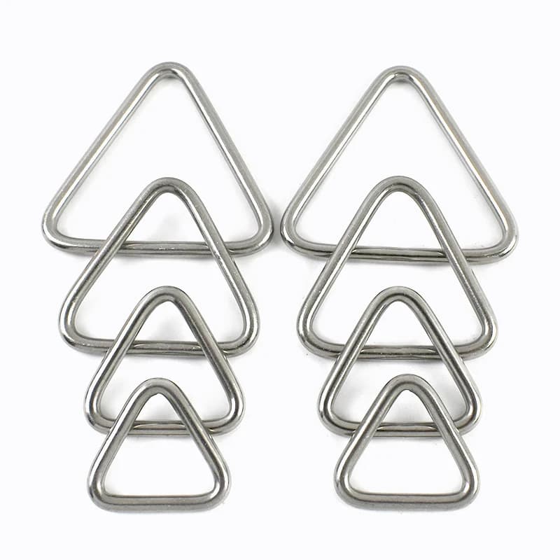 5/10/20 Pezzi Anelli in Acciaio Inox 304 25/30/40/50mm Ganci per Borse Anelli a O Ganci per Uncinetto Clip per Cinghie Moschettoni