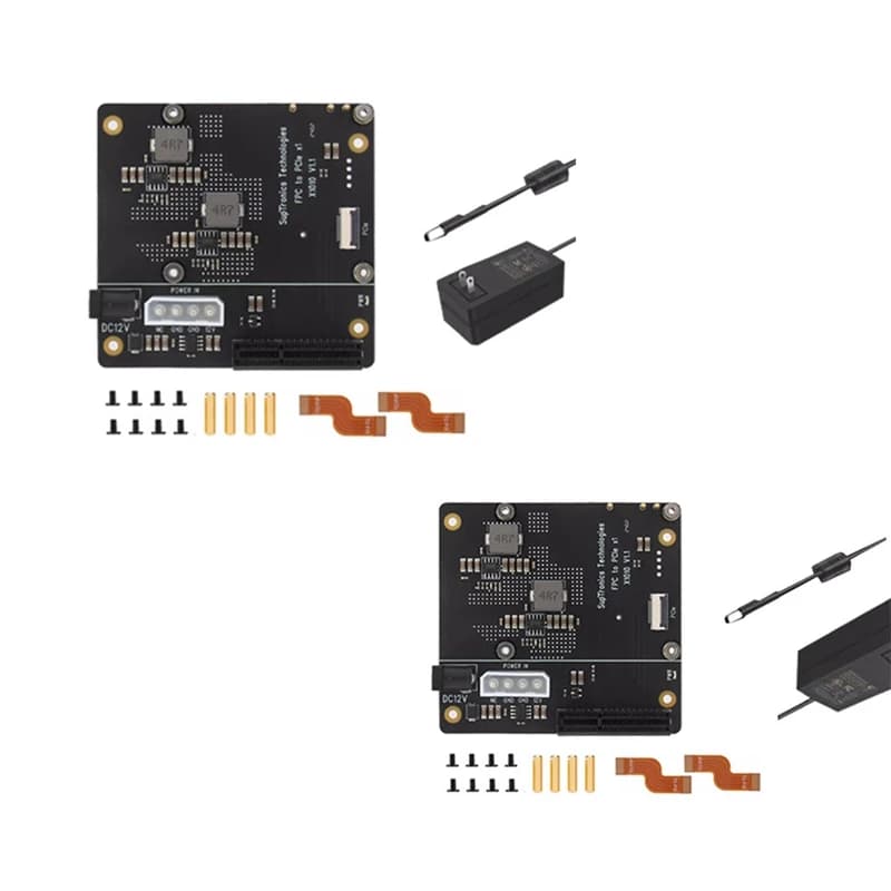 new!!! X1010 Expansion Card PCIe FFC Connector to PCIe X4 Expansion Card Standard for Raspberry Pi 5