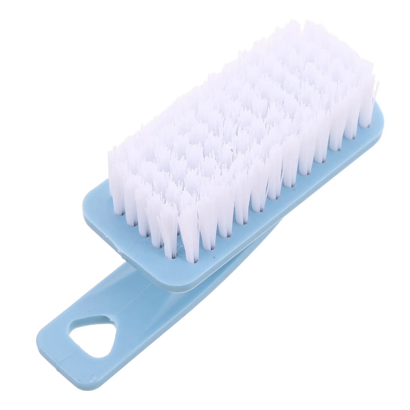 Plastic Household Cleaning Brush Ergonomic Curved Handle Soft Bristles for Kitchen Appliances Bathroom Crayfish Sink Tub Dead