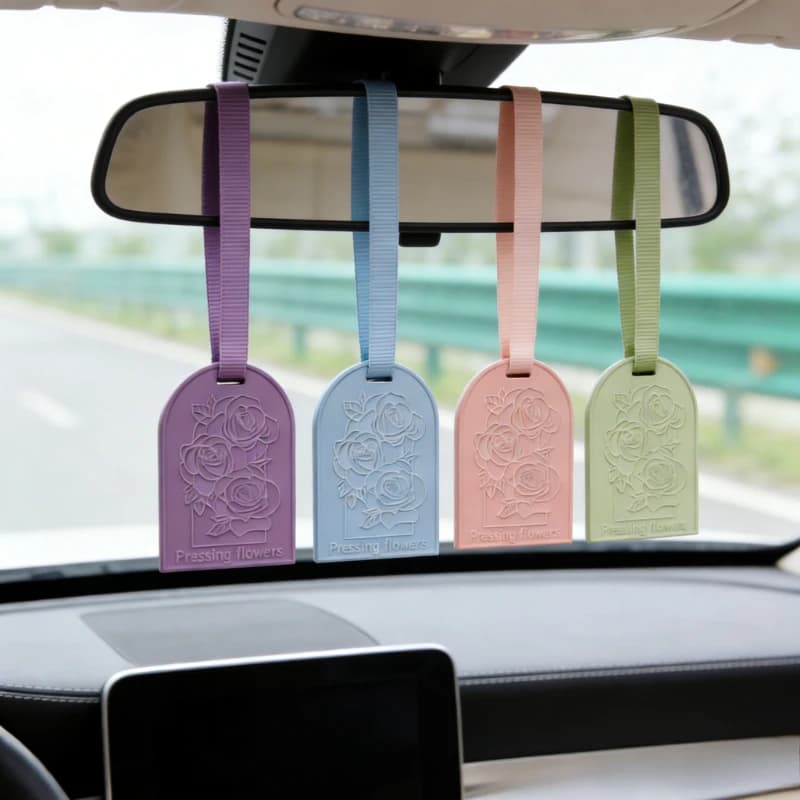 12 Pieces of Fine Deodorants for Auto - Perfume to Hang on Mirror - Diffuser for Auto - Deodorant for Interior Car and Home