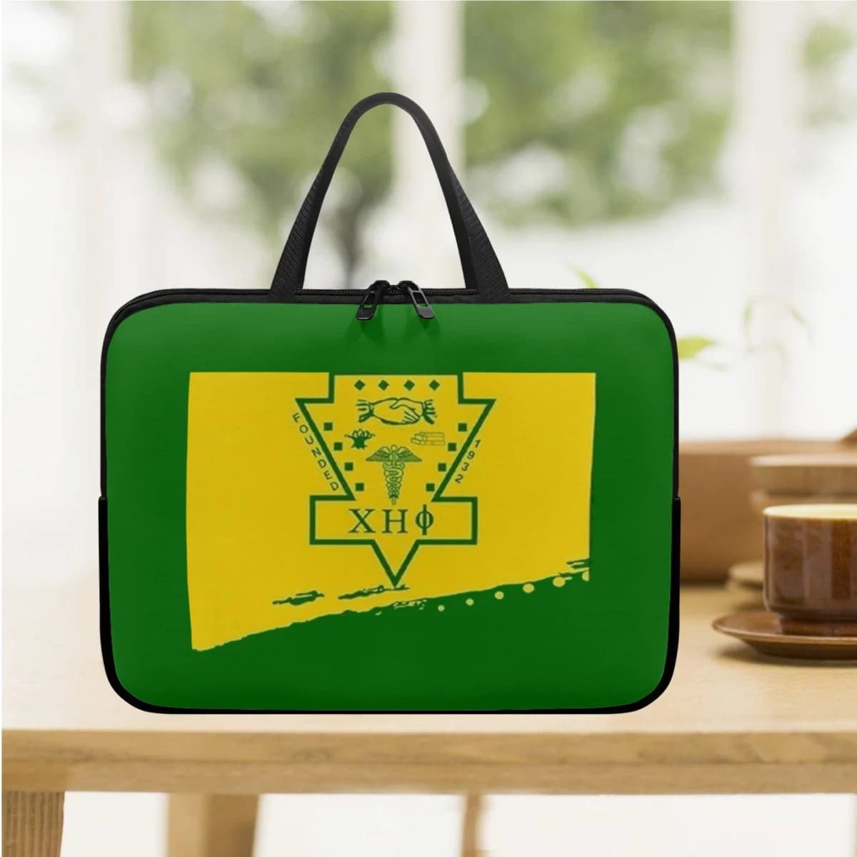 Borsa per Laptop da Donna 10 12 13 15 17 Pollici, Design Chi Eta Phi Sorority, Custodia per Computer Portatile, Borsa Regalo Nuova