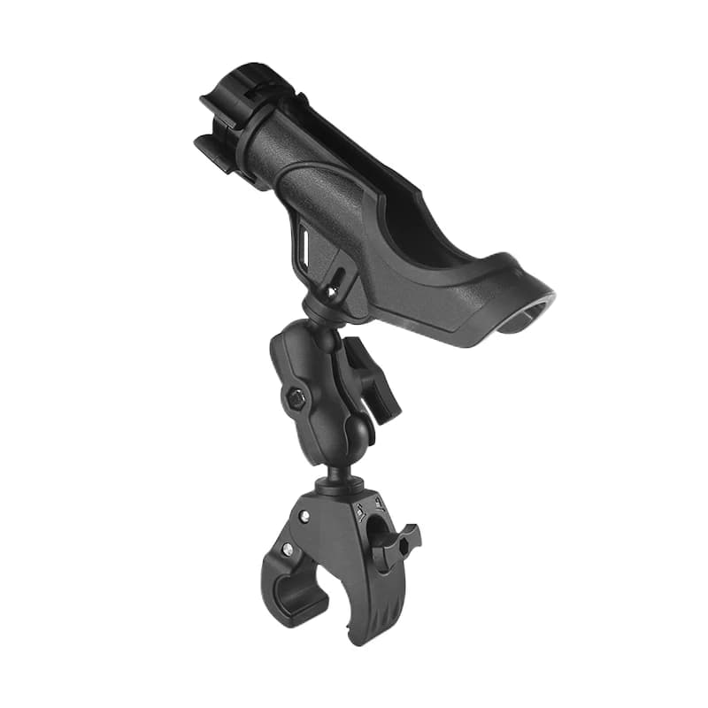 Supporto per canne da pesca con morsetto grande da 1,5 '' per canoa, kayak Accessori per canne da pesca