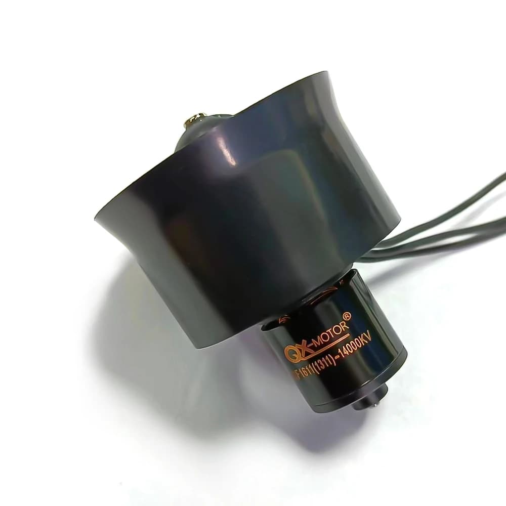 QX-MOTOR 30MM EDF QF1611 6 Pale Ventola Canalizzato e Motor Brushless 2-6S Lipo For RC Helicopter Quadcopter Multiaxis Drone Model Part