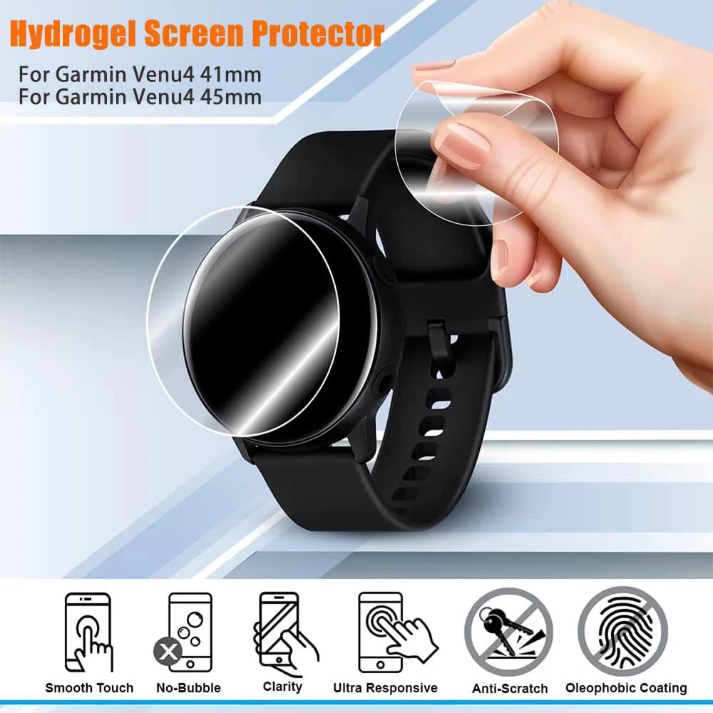 1-10 pezzi pellicola idrogel per Garmin Venu4 45mm 41mm protezione schermo protettiva antigraffio per Garmin Venu 4 accessori