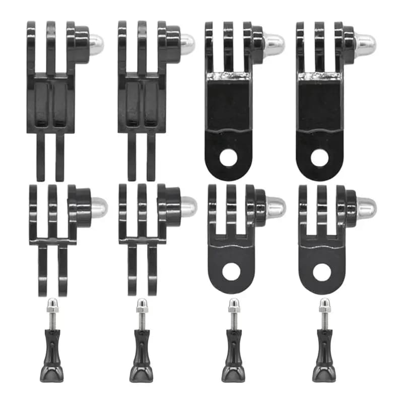 ABSK adjustable extendable straight coupling adapter kit, vertical and parallel connector for Gopro Action camera