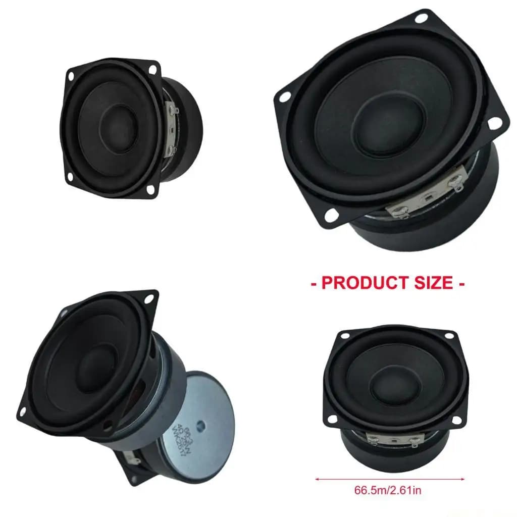 2.5 Inch M5TD Surround Rubber 20 Spool Voice Driver 4Ohm 25W Low Component