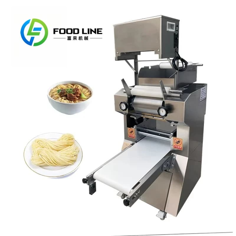 Tagliatelle fresche automatiche per pasta Ramen che producono macchine per uso industriale con taglierina