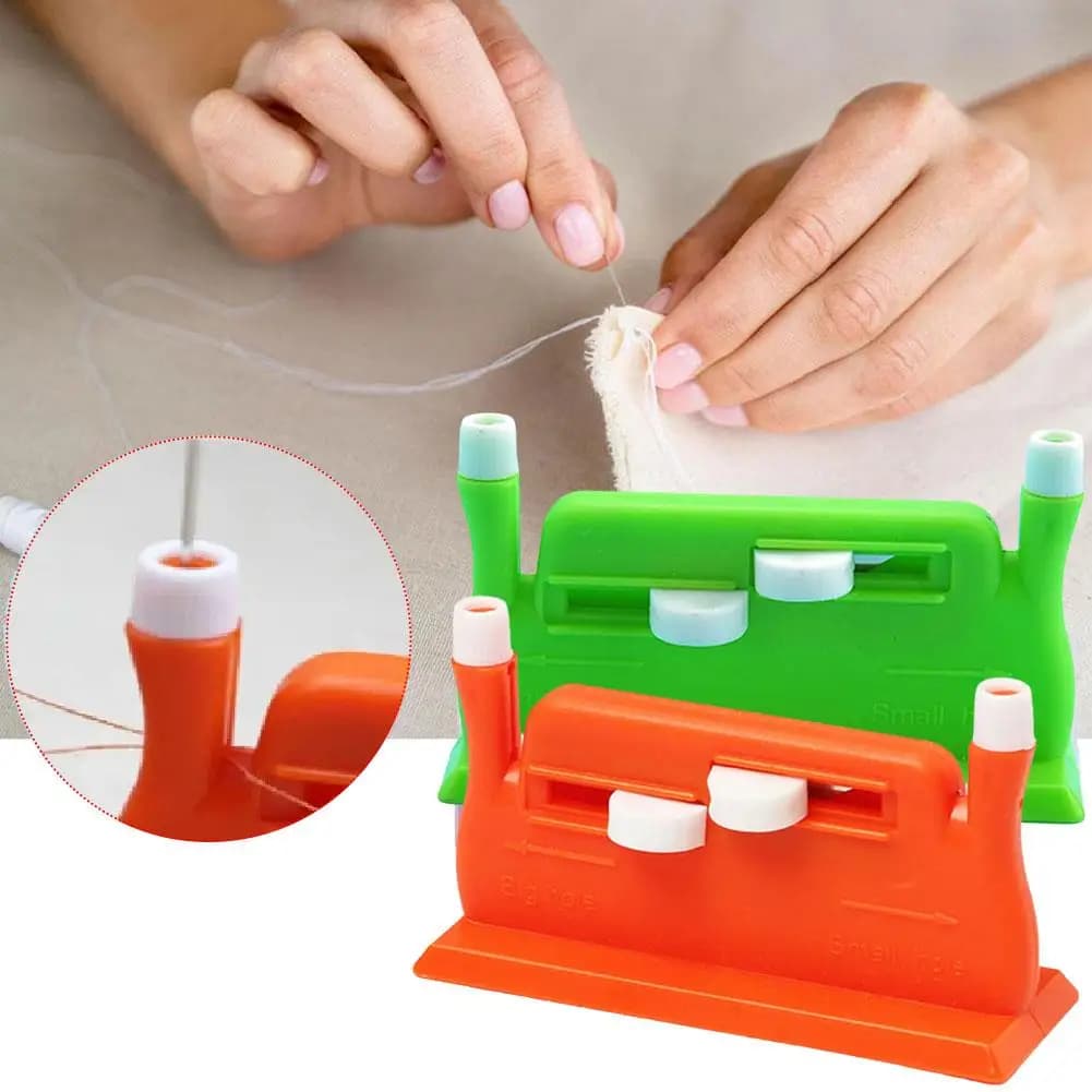 Automatico Infila Aghi Filo Punto Inserto Mestiere Cucito Filo Per Cucire A Mano Anziani Cambia Macchina Strumento Rapido Ago Sewi W1Y9