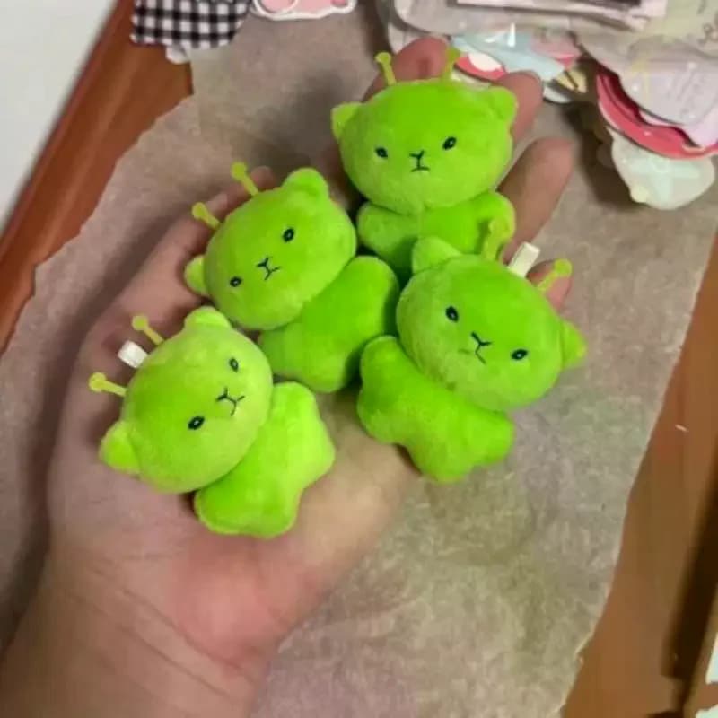 Peluche Gatto Cartone Animato, Portachiavi Animale Imbottito, Accessori Creativi, Ciondolo per Zaino, Regalo per Feste