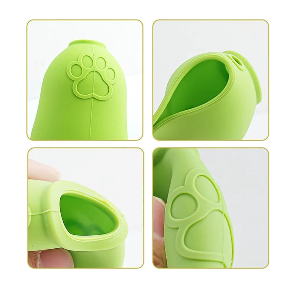 Silicone Dog Outdoor Water Bowl Portable Food Grade Pet Water Bottle Durable Folding Design Dog Water Cup Sleeve Pet Supplies