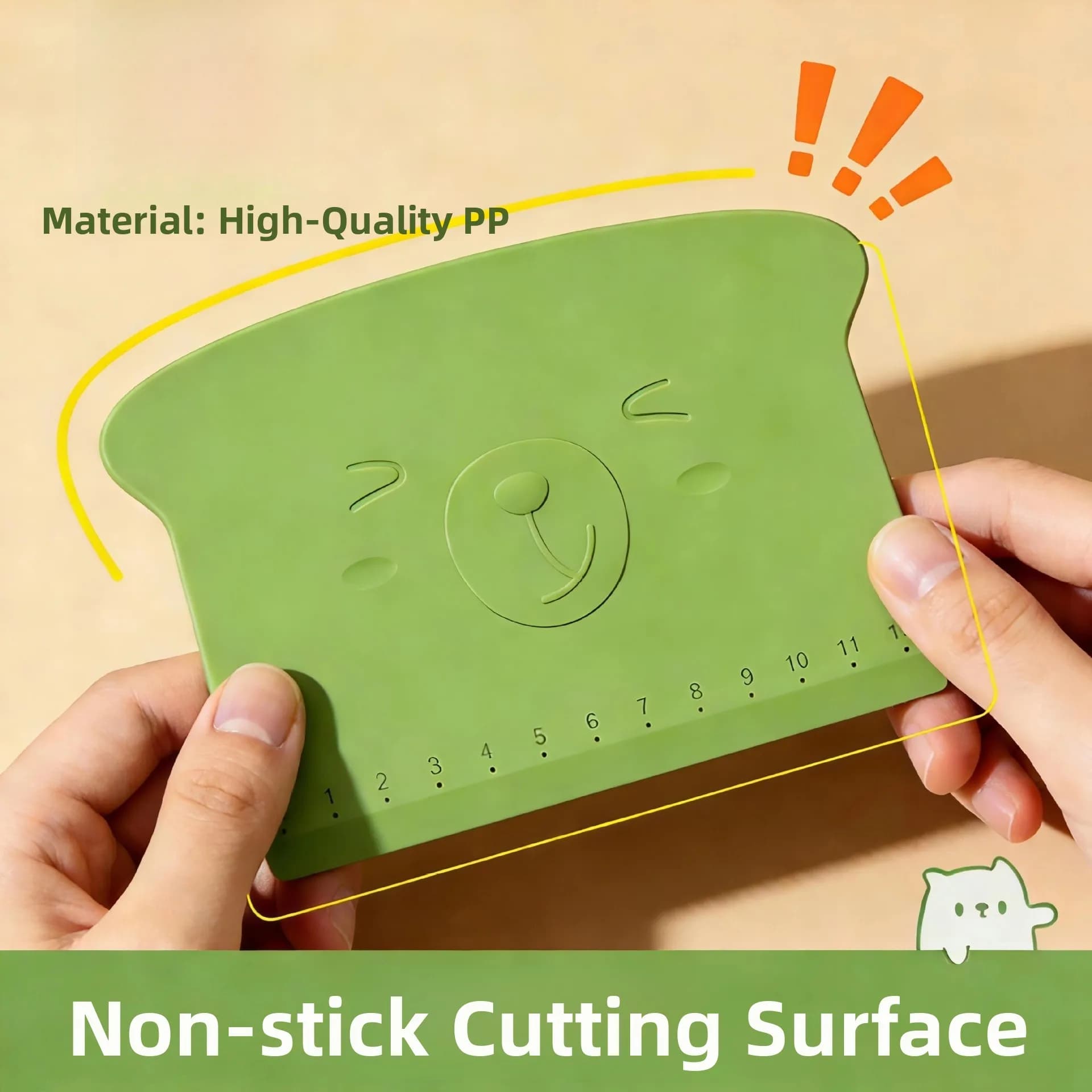 Coltello da Cucina in Silicone Alimentare per Uso Domestico, Raschietto per Pasta, Utensile da Forno, Tappetino per Impastare, Strumento Raschietto, Gadget da Cucina