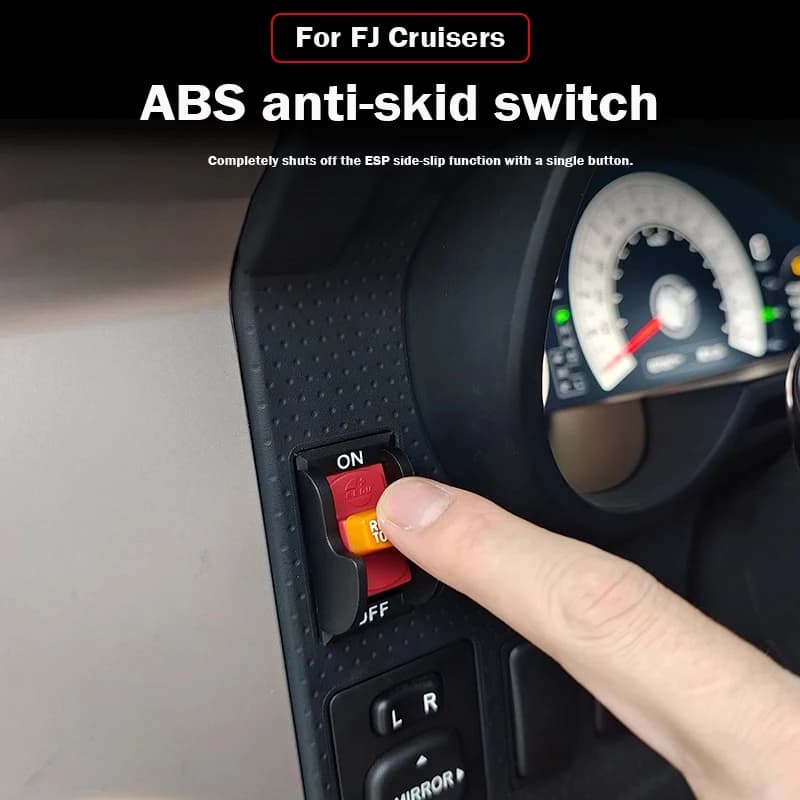Interruttore fuoristrada ABS per il controllo della trazione Toyota FJ Cruiser Spegni completamente il sistema frenante antibloccaggio ESP FJ Cruiser