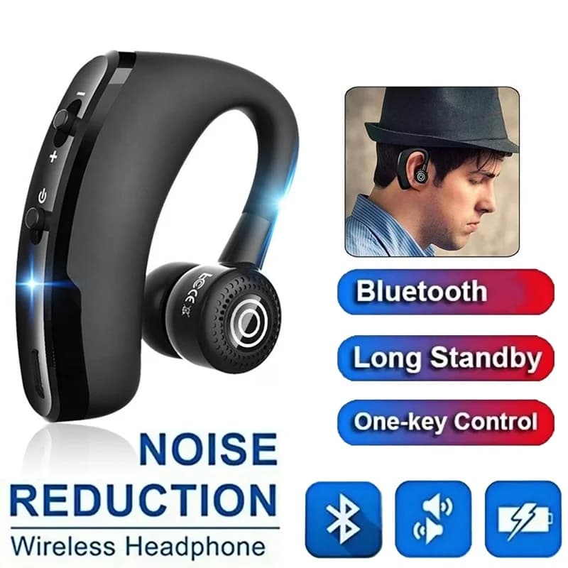 Cuffia wireless Bluetooth 4.2 con microfono HD Auricolari vivavoce con cancellazione del rumore per iPhone Xiaomi Samsung Huawei