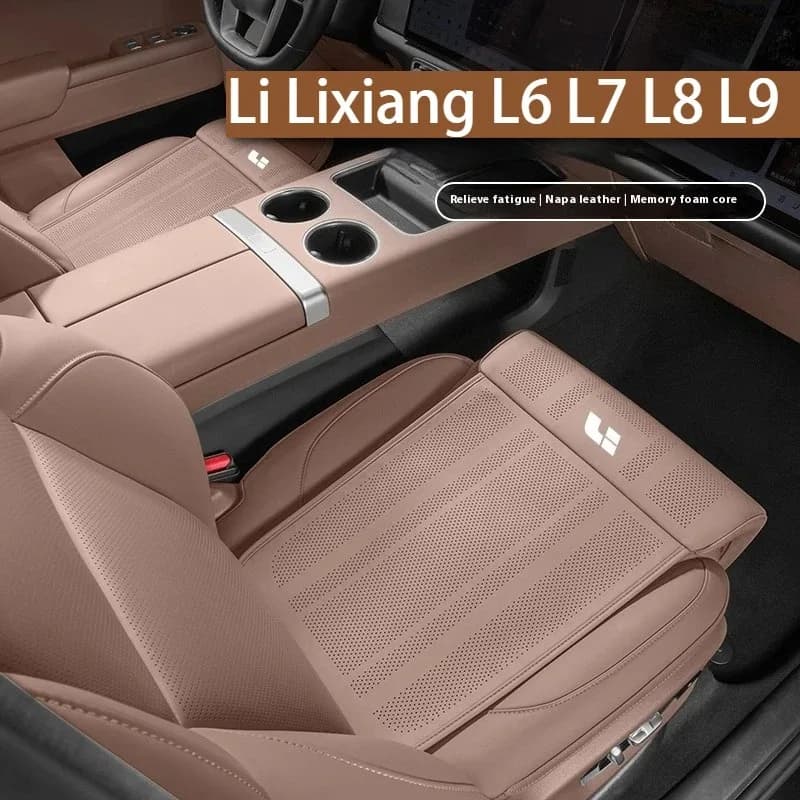 2026 New For Li L6 L7 L8 L9 LIXIANG I8 MEGA Car Seat Cushion Extended Leg Rest Breathable Seat Pad Driver's Seat Support Pad