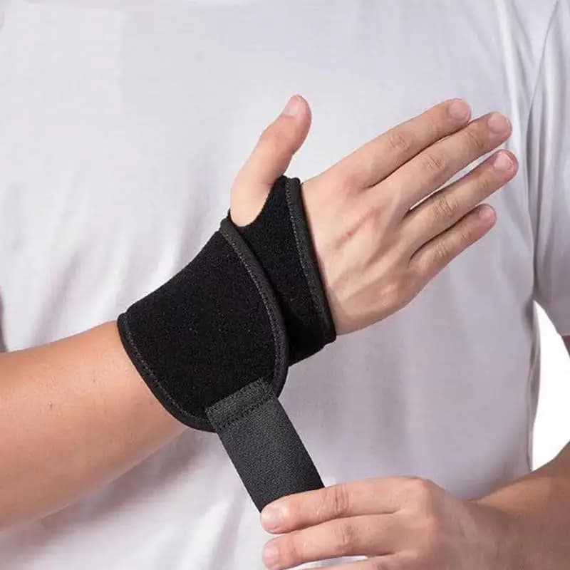 Supporto per Polso Regolabile, Ideale per Uomini e Donne, Fascia di Sostegno per Mano, Tutore per Tunnel Carpale, Adatto per Mano Destra e Sinistra
