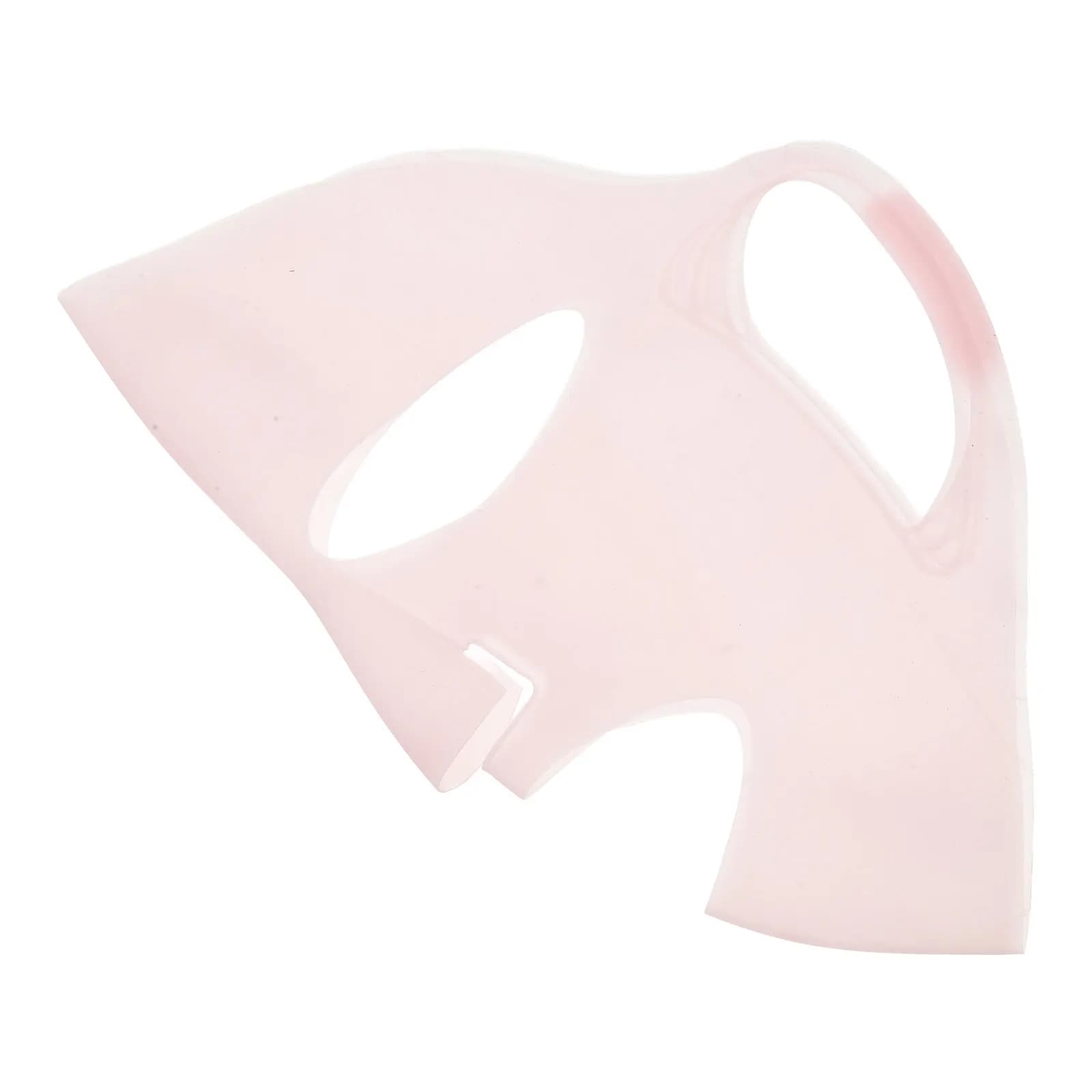 Maschera in Silicone Riutilizzabile Trasparente Impermeabile, Copertura Morbida Lavabile per Maschera Viso Idratante, Protezione per Trattamenti a Vapore