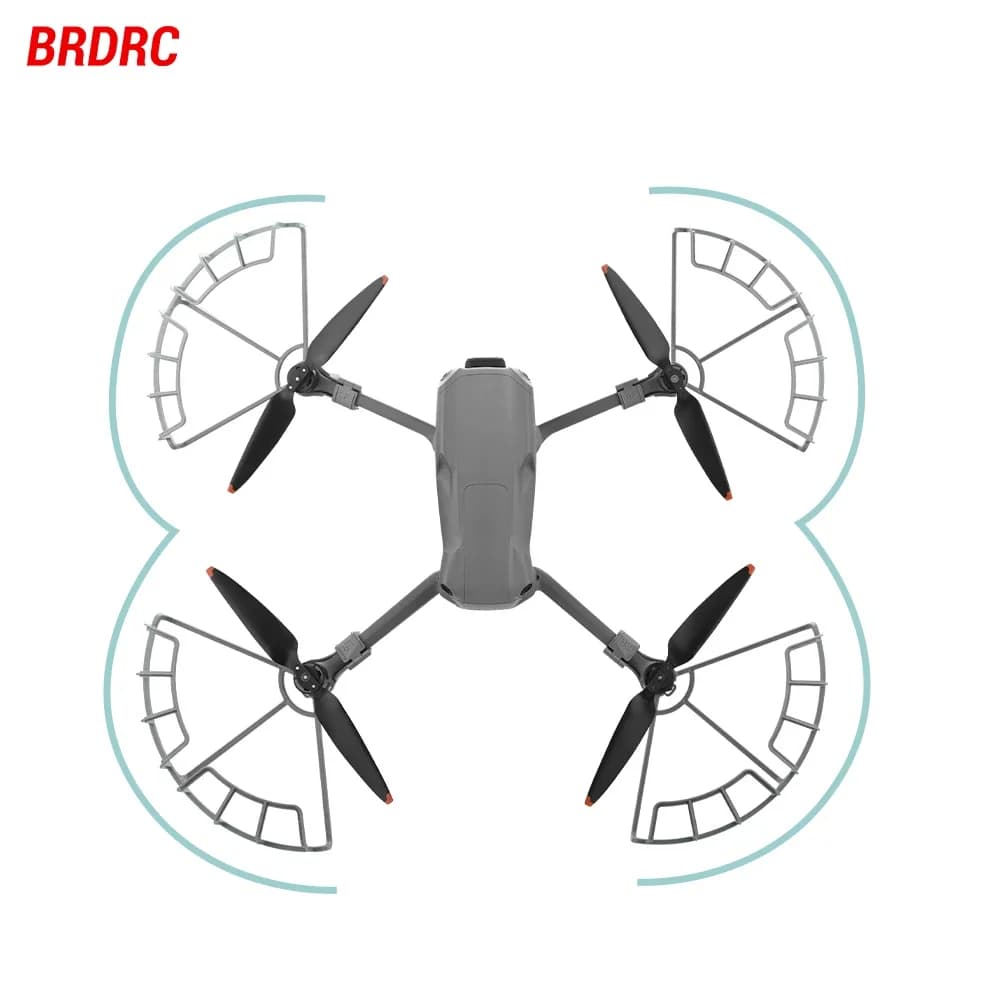 Protezione dell'elica per DJI Air 3S/Air 3 Drone Anello protettivo dell'elica a sgancio rapido per DJI Air 3 Puntelli Ventole Accessorio per gabbia lama