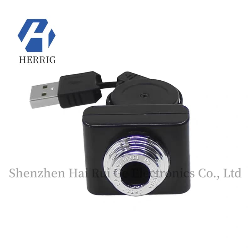 Compatibile con le fotocamere USB della serie Raspberry Pi, cavo retrattile da 65 cm, nessun driver richiesto.