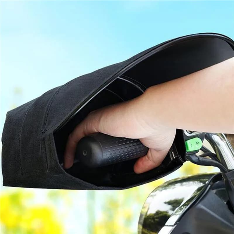 Guanti da manubrio per moto Parabrezza Guanti da moto antivento Copri maniglia per auto elettrica calda invernale Accessori moto