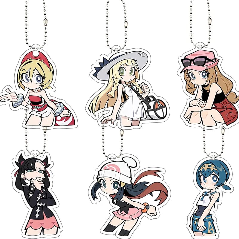 Cute Melli Marnie Pocket Monsters Acrylic Keychain Backpack Hanging Ornaments Anime Cartoon Decoration Accessories Birthday Gift